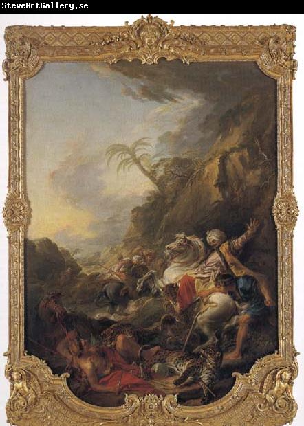 Francois Boucher The Leopard Hunt